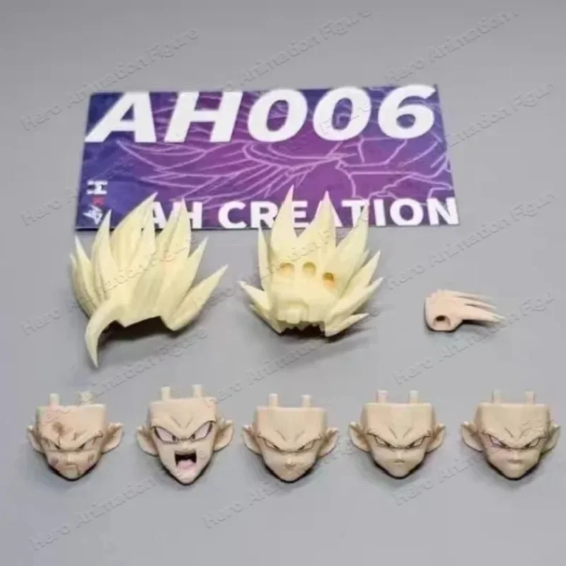 

In Stock Hm&Air Studio Dragon Ball Shf Ha006-10 Super 2 Gohan 1/12 Scale Doll Head Sculpture Accessory Pack Collection Gift Toy