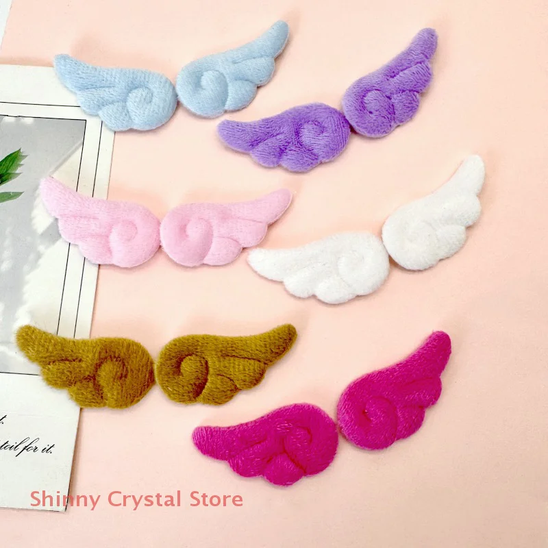 

4 пары японских плюшевых крыльев ангела, брошь, значок Y2K, пушистая сумка с крыльями ангела, украшение ручной работы, милая булавка, кукла, косплей