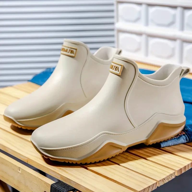 

High Quality Rain Boots For Women & Men Winter Durable Outdoor PVC Rubber Shoes Perfect for Gardening Fishing & Motorcycle