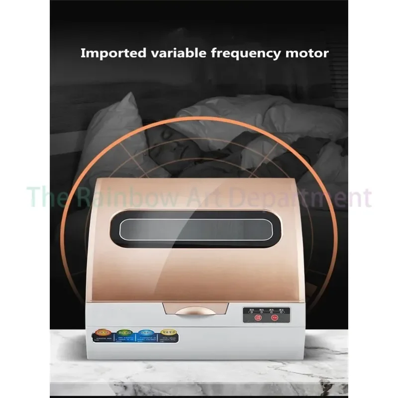 Mini Dishwasher Machine Kitchen Dish Dry For Dishwashers Domestic Desk Type Installation Free Air Drying Intelligent Dishwasher