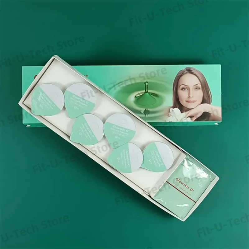 co2 zuurstof bubble kit co2 capsules oxygenatie exfoliërende scrub gezichtsreiniging glowskin o co2 bubble gezichtsmachine peulen