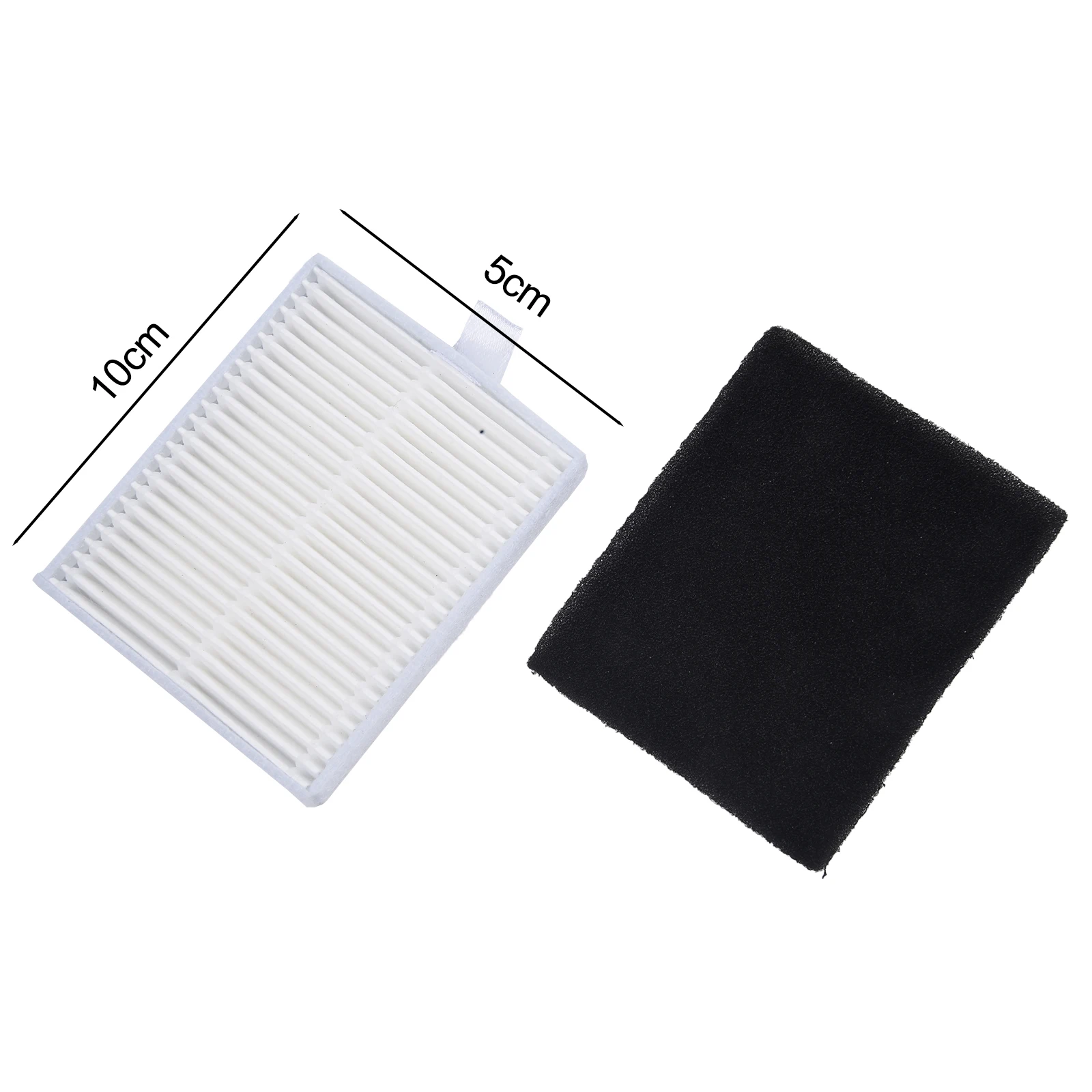 Nuovissimo filtro domestico filtro netto spazzatrice parti plastica + carta da filtro sostituzione accessori bianchi pulizia