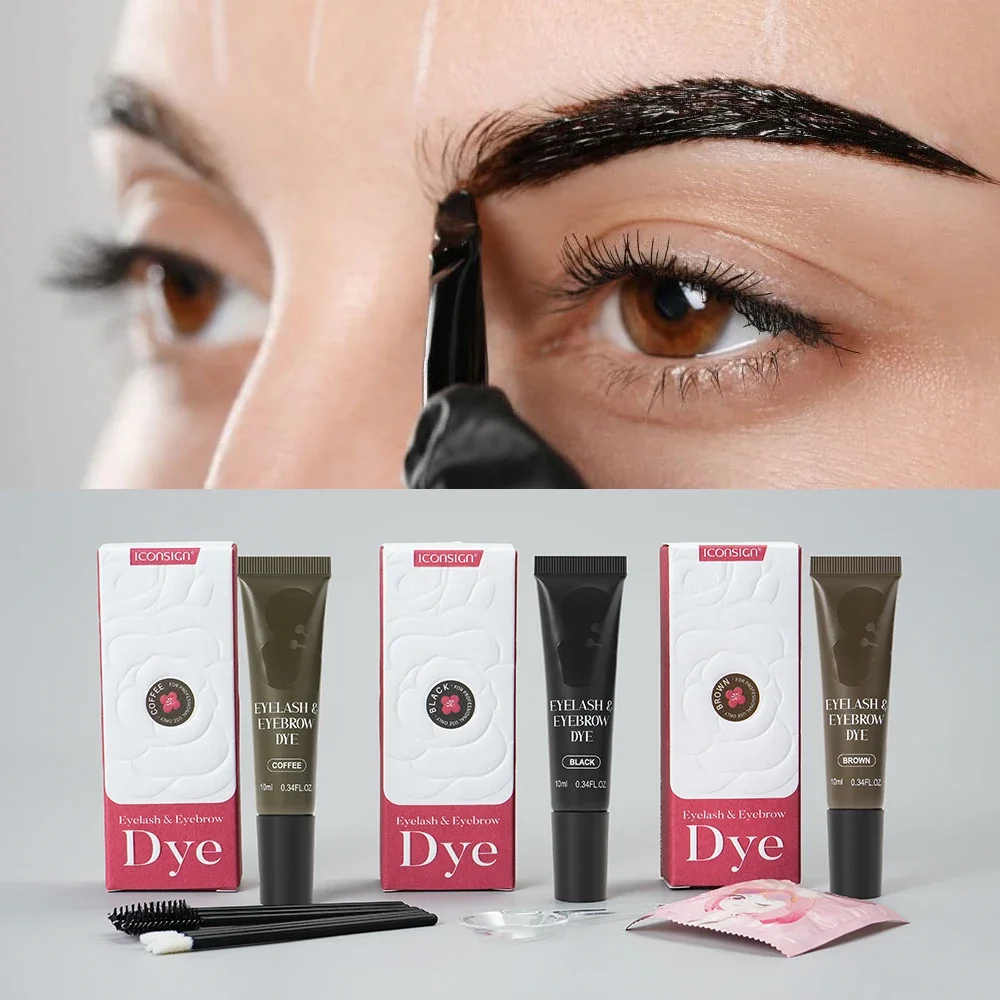 Vendita calda Kit colorante per camelia 8-10 minuti Macchia veloce Nessun mix Formula vegana Pelle sensibile Sicuro Colore durevole Strumenti per il trucco di bellezza