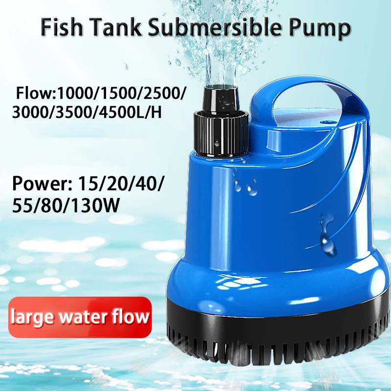 15w-20w-40w-55w-80w-130w-220v-240v-submersible-water-pump-for-fish-tank-pond-hydroponics-garden-fountain-ultra-quiet-waterfall