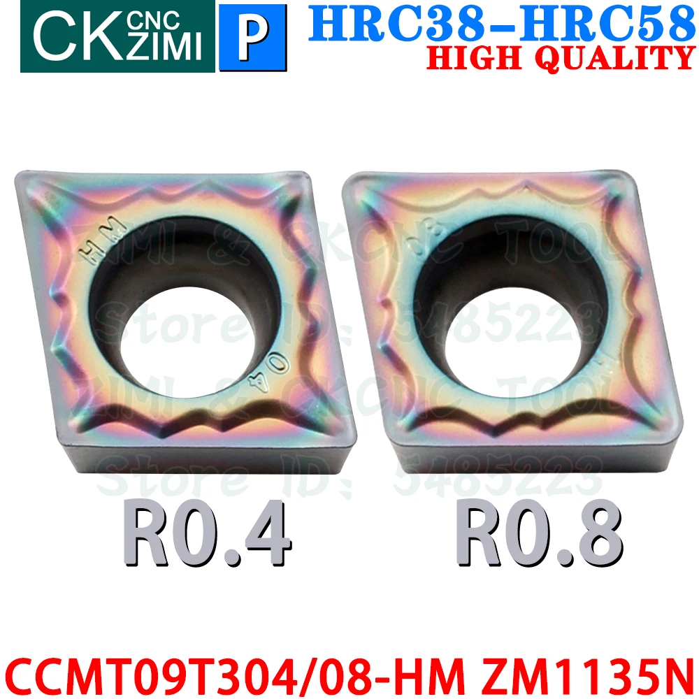 CCMT09T304-HM ZM1135N CCMT09T308-HM ZM1135N 超硬インサート外部旋削インサート工具 CCMT09T3 CCMT 09T3 CCMT32.51 CCMT32.52 CNC機械金属旋盤旋削切削工具