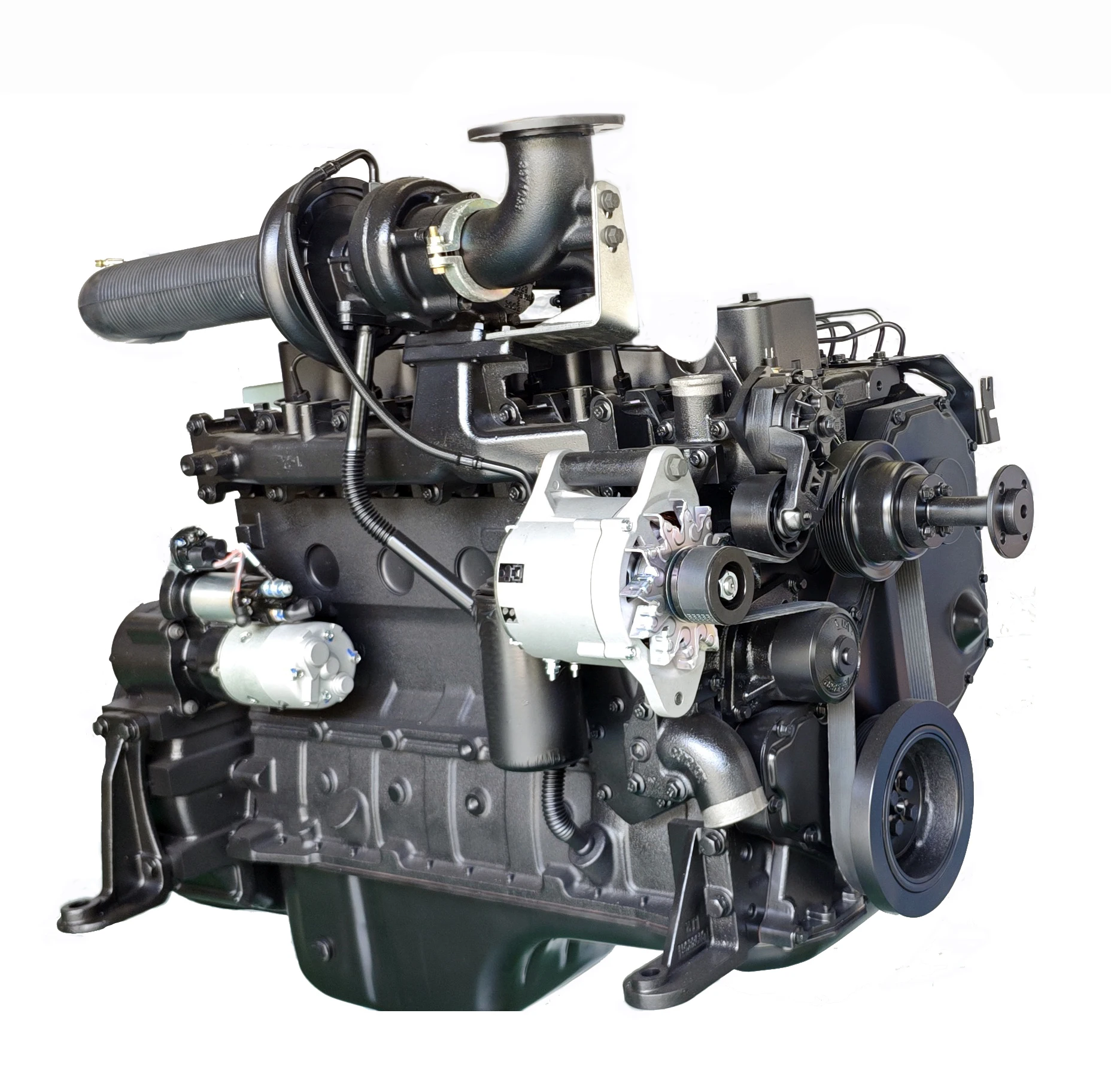 6BT5.9-C150 5.9L Air-Cooled Diesel Engine Electric Start 4 Stroke Multi-cylinder 150HP 2500RPM for Marine Heavy-Duty