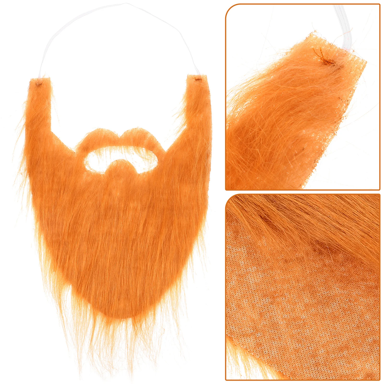 Fausse barbe réaliste menton barbe favoris Costume accessoire fête Cosplay Halloween accessoire de cheveux du visage pour hommes Costume cheveux du visage