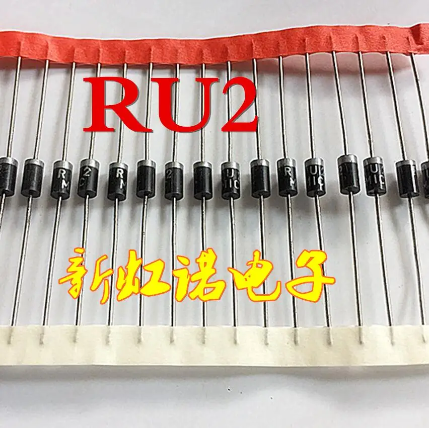 5 Cái/lốc Mới Ban Đầu Chỉnh Lưu Diode RU2 600 V. 1 Một, Hồi Phục Nhanh Diode Mạch Tích Hợp Triode Còn Hàng