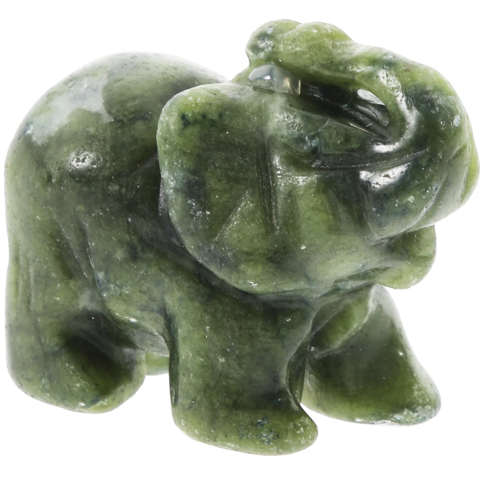 

Elephant Sculpture Decoration Desk Figurine Artistic Desktop Figurines Mini Elephants Crystal Animal Shaped