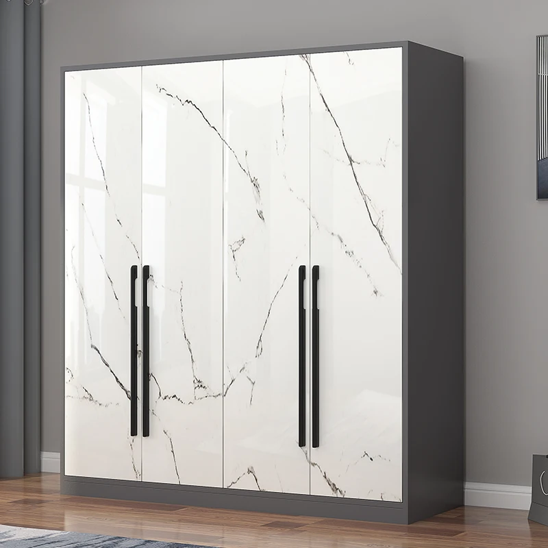 

Compact White Design Wardrobes Modern Side Cabinets Elegant Storage Closet Wardrobe Organizer Storage Ropero Salon Furniture