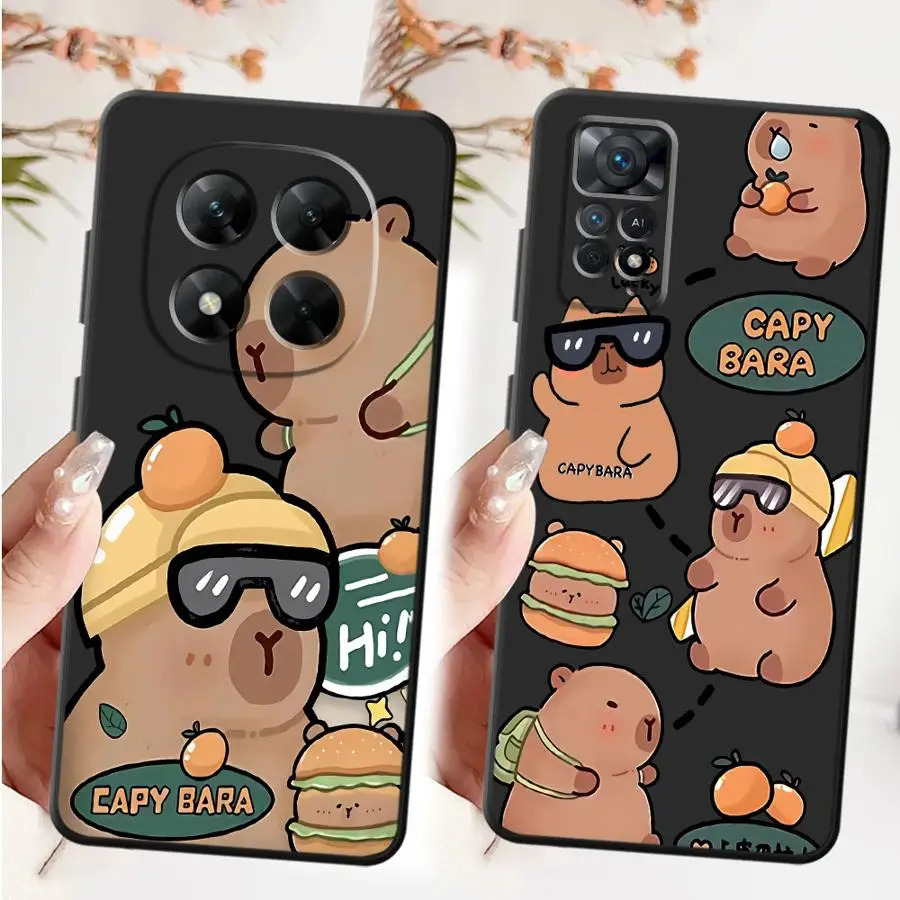 Capybara Cute Black… - image