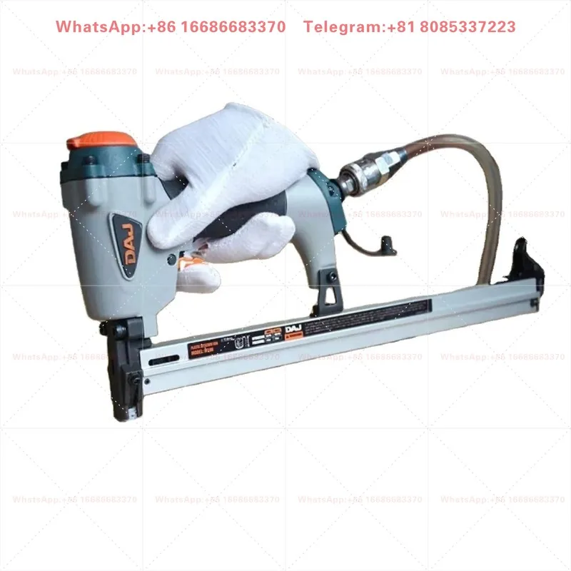 Pneumatic Stapler Air Nailer Auto Feeding Spring Mattress Sofa Clip Fastening Tool Industrial Pneumatic Nailing Stapling
