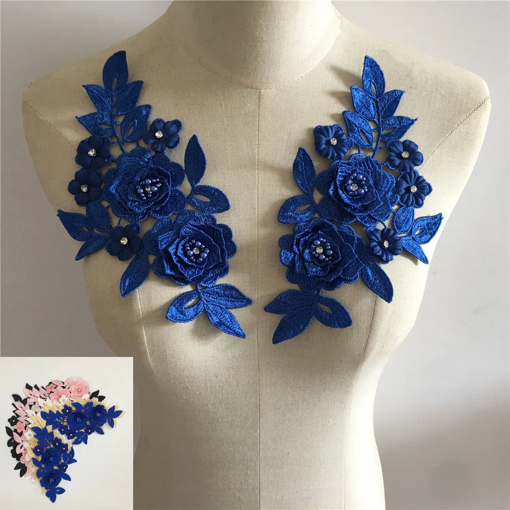 Fashion DIY Sewing Decoration Cheongsam Dress Costume Clothing Accessories Medium Corsage to Flower Clothes Damaged Patches