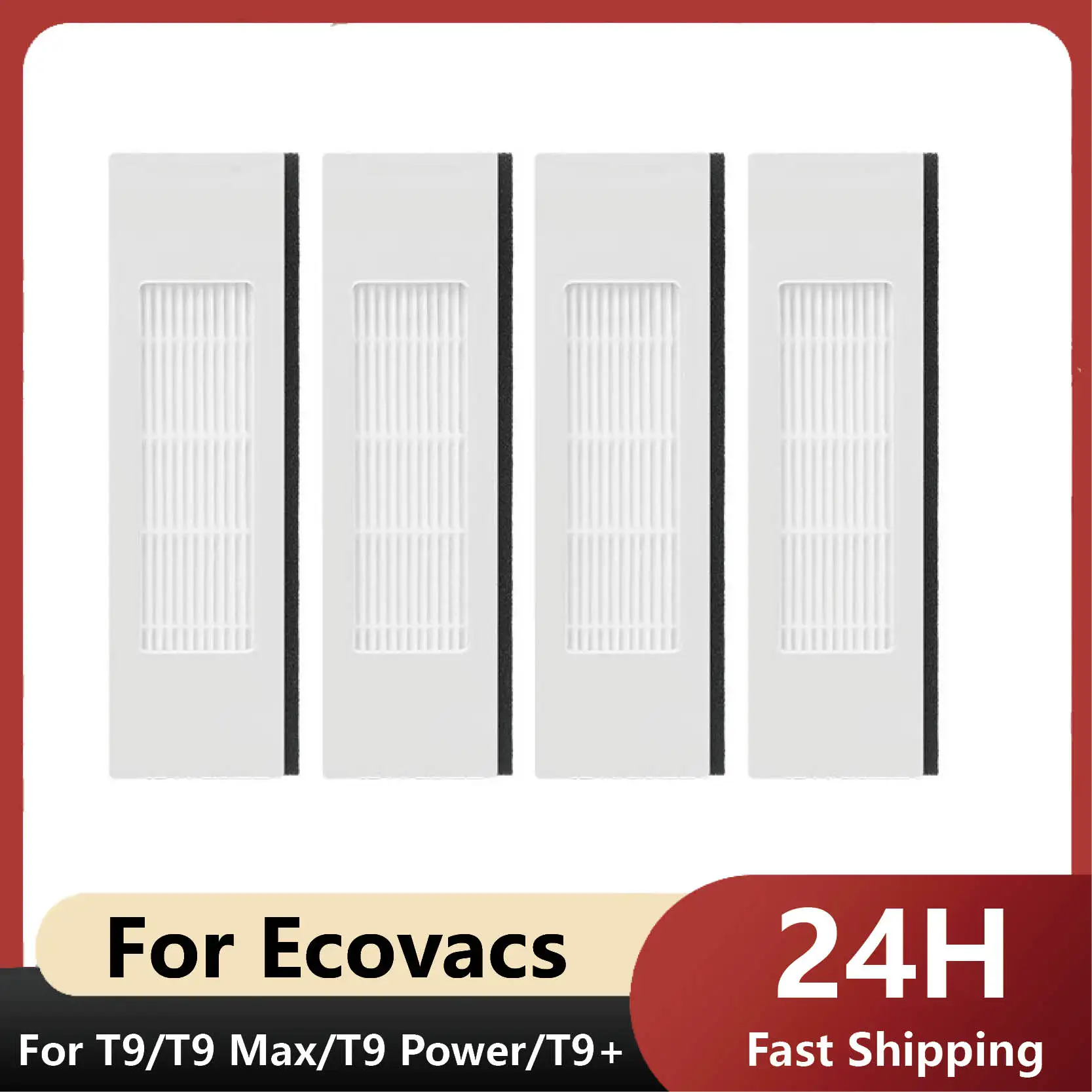 Compatibel Voor Ecovacs Deebot OZMO T9 / T9 Max / T9 Power / T9+ Onderdelen Accessoires Belangrijkste Zijborstel Hepa Filter Mop Stofzak