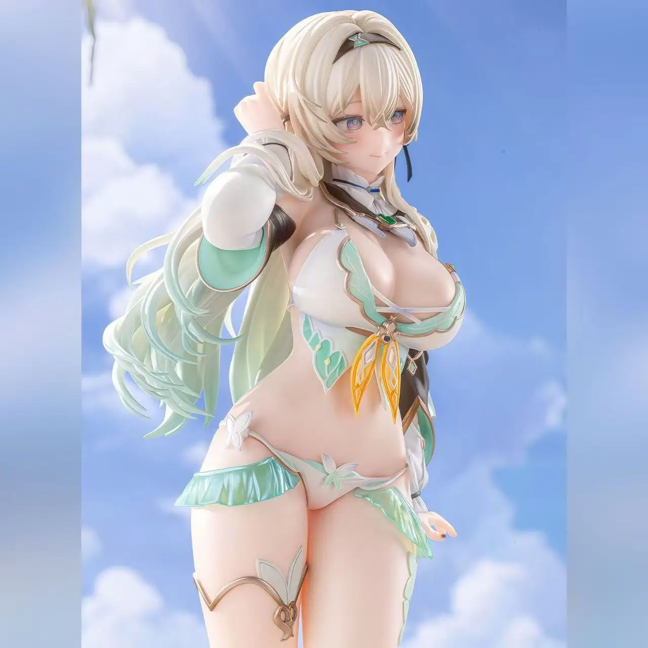 Honkai: Star Rail Firefly Anime Figura in costume da bagno Statua da collezione in PVC Ragazze sexy Modello Ornamento Action Figure per regalo per adulti