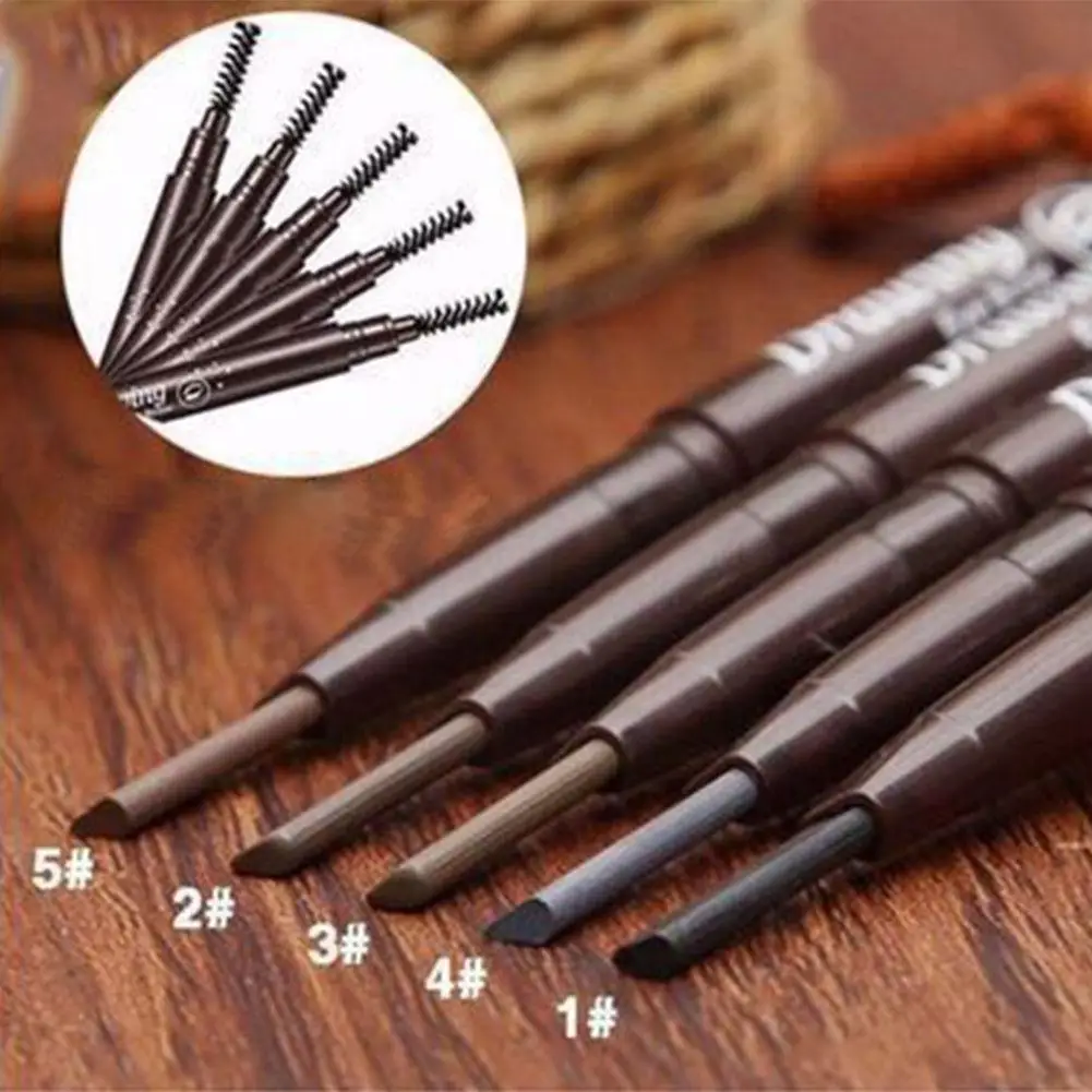 New Makeup Eyebrow Pencil Marker Waterproof Eyebrow Tattoo For Eye Brows 5 Colors Dye Tint Pen Long Lasting Accessories J2e5