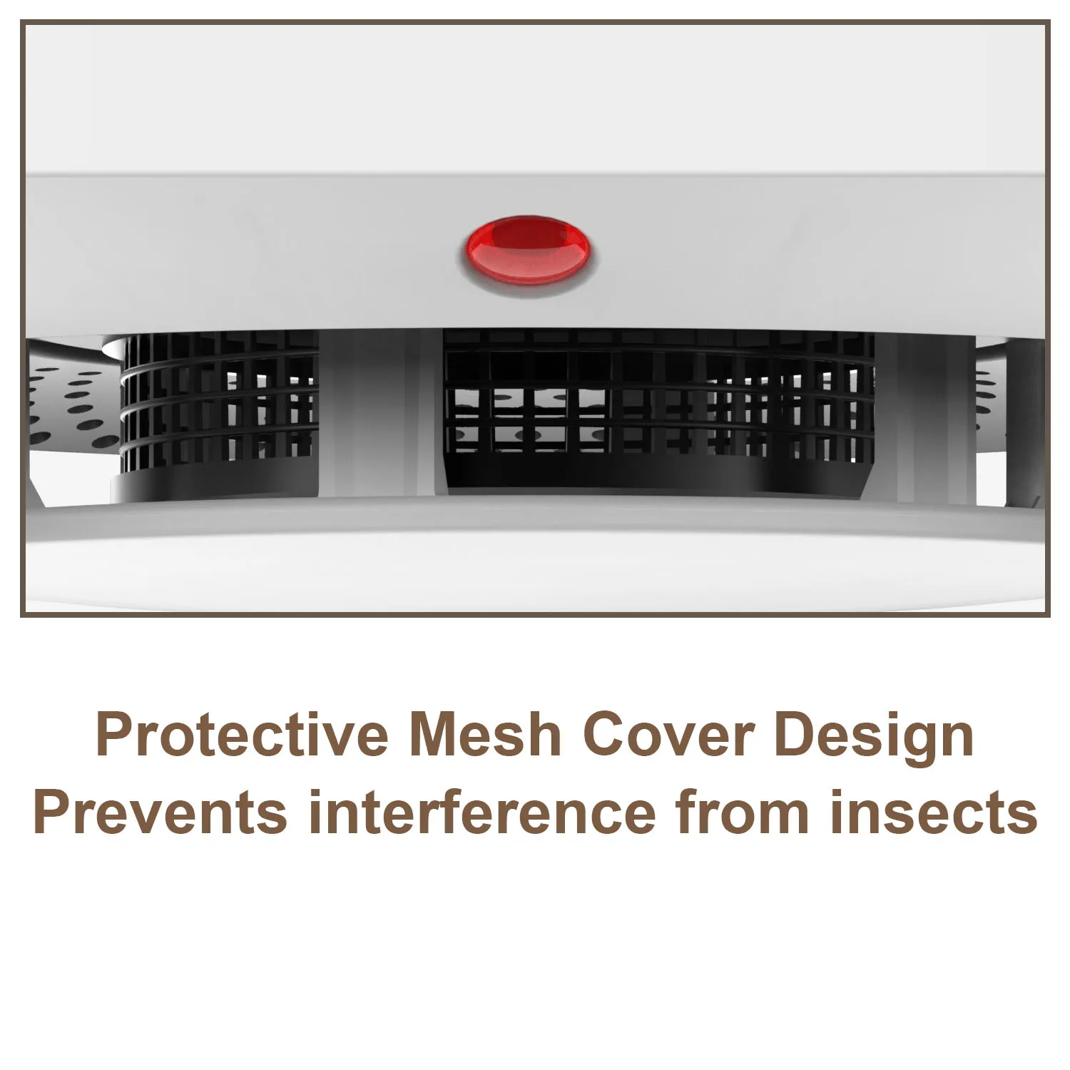 Smoke Alarm Fire Detector Battery Operated for Home Office Warehouse Kitchen EN14604 CE Certified Easy Install