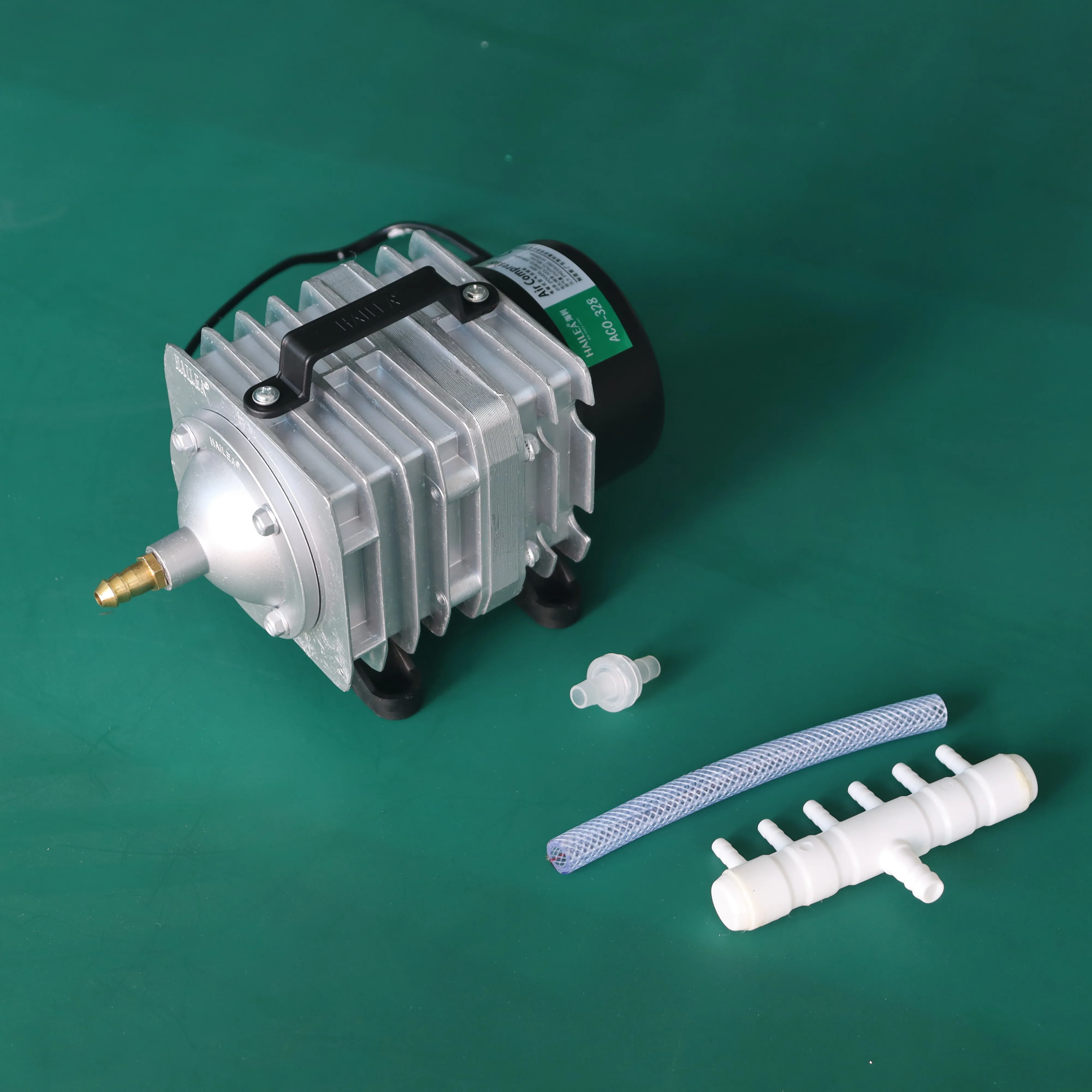 135W High Power Electromagnetic Air Compressor 125L Min Portable Oxygenation Pump for Indoor Fish Tanks Aquariums