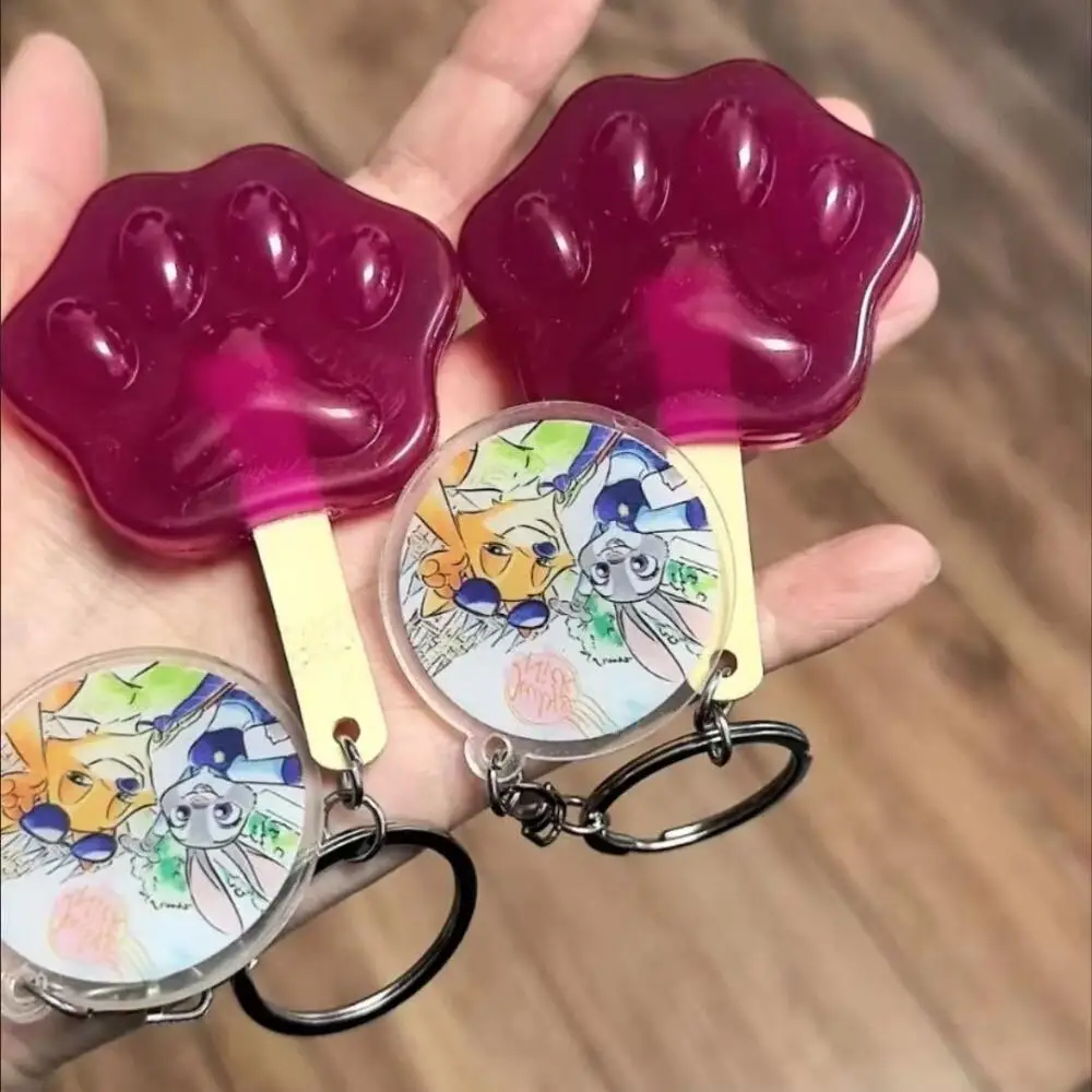 

Брелок-подвеска Zootopia: Ник Вайлд, Джудит Хоппс, ледяные палочки, для рюкзака, автомобиля, подарок на день рождения для мальчиков и девочек