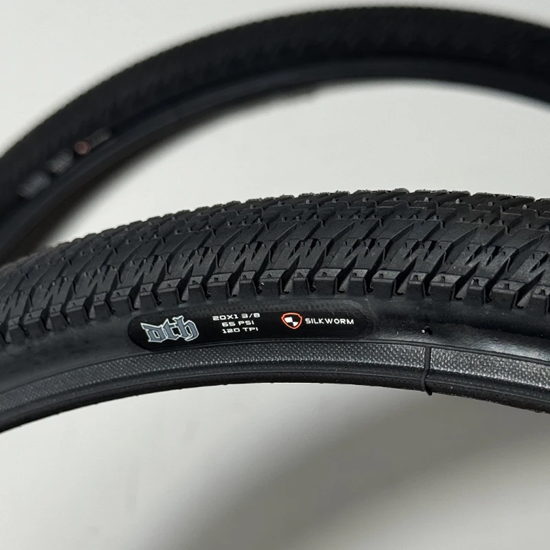1Pair Maxxis Dth 20inch Bike 451 Tire 20X1-3-8 120tpi 85psi BMX Puncture Resistant Anti-slip Wire Tires