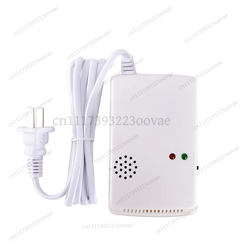 LF-Gas Leak Detector 90dB Alarm CO Natural Gas Sensor Warning Light Home Security Safety Tool 110V-240V