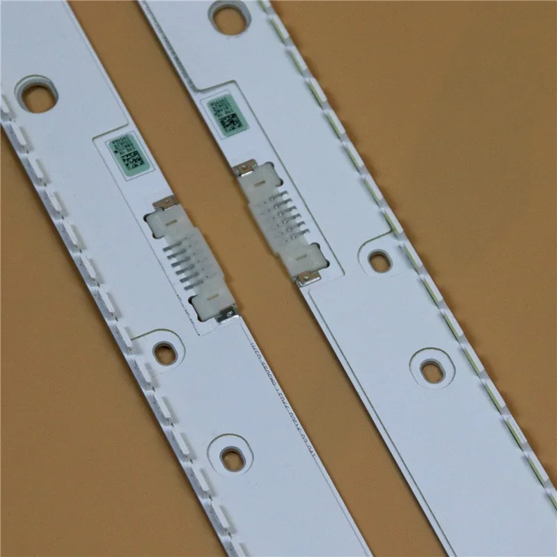 Batang Jalur LED TV Baru 600Mm untuk Samsung UE55MU6452 UE55MU6455 UE55MU6459 Kit Matriks Strip Lampu Latar LED V6ER_550SMA/B_LED66_R2
