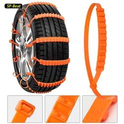 10/20PCS Car Tire Chains Winter Snow Anti-Skid Tyre Cable Ties Auto Outdoor Snow Tire Tyre Anti Skid Chain Emergency Accessories