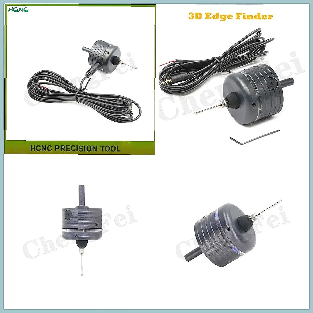 CNC maching  latest V5 V6 0.005μm 3D Touch Probe edge finder to find the center desktop CNC probe compatible with mach3 and grbl