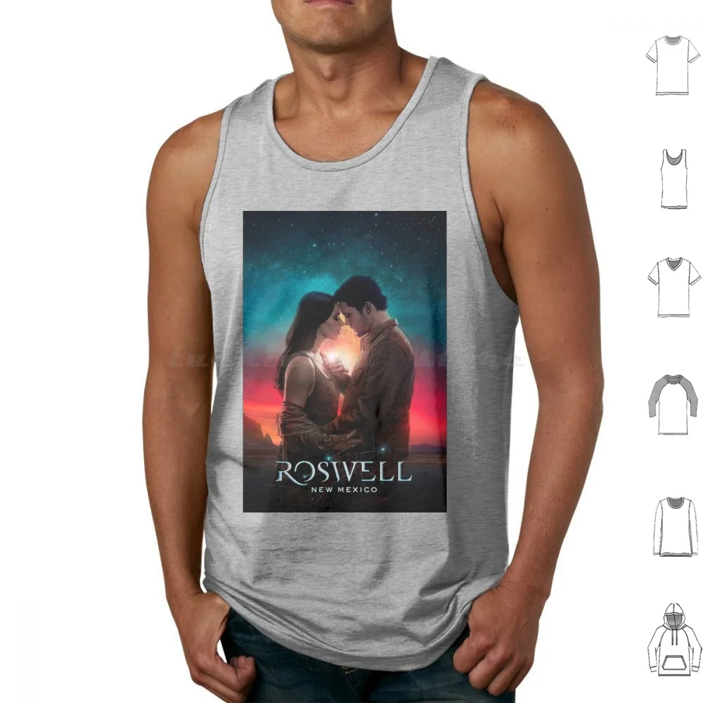 Roswell, Nuevo México (2021) Camisetas sin mangas con estampado de película, camisetas sin mangas, tendencia de amor y romance, 2021, 2019