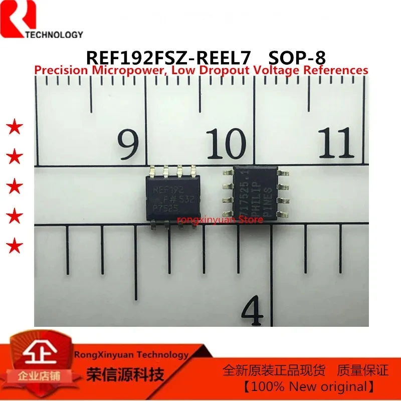 2-5-10pcs  REF192FSZ-REEL7 REF192FSZ REF192F REF192 SOP-8 Precision Micropower, Low DropoutVoltage References 100% New original