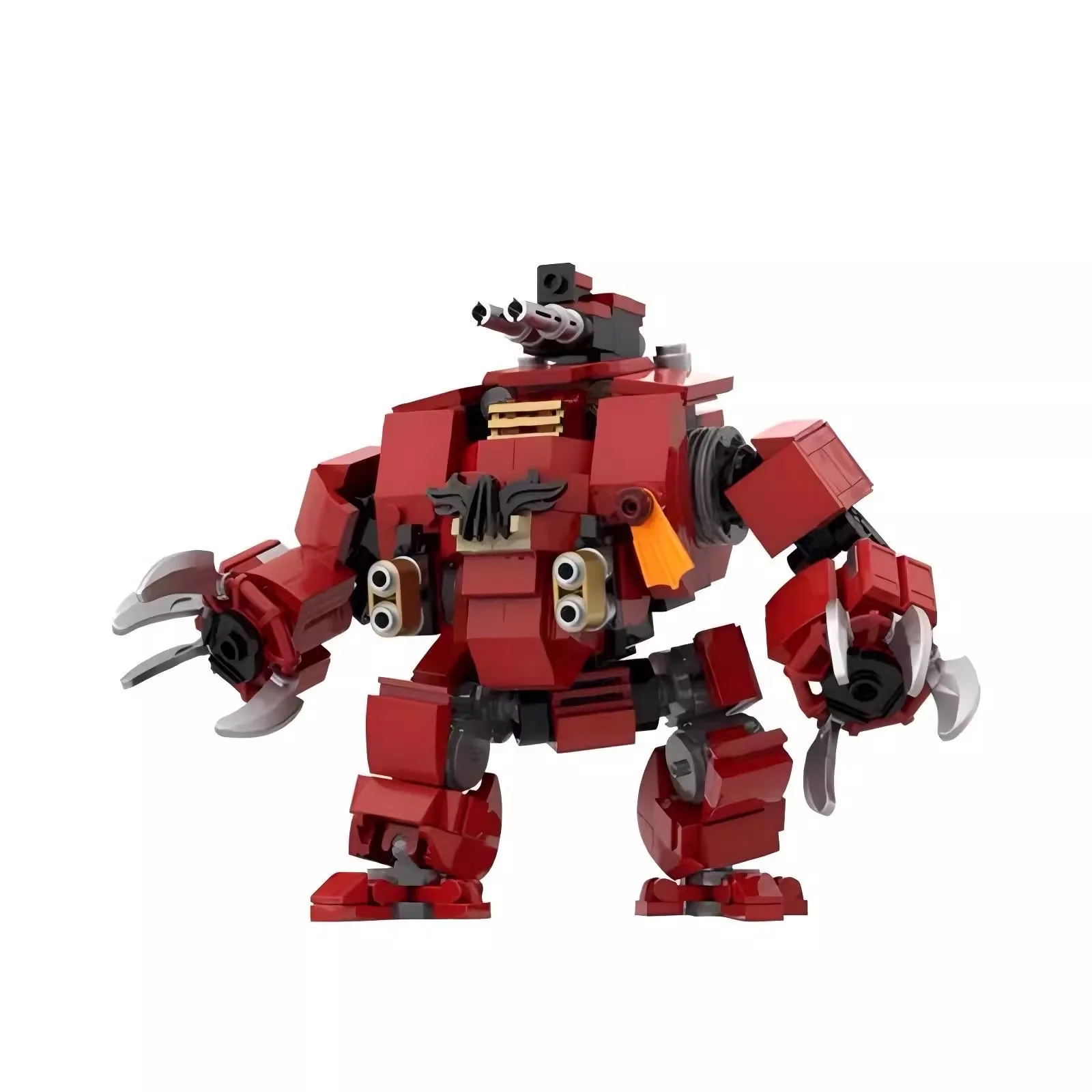 MOC-175634 Ballistus Dreadnought Mecha Warrior Model Building Blocks Battle Robot Puzzle Bricks Assemble Toys Creative Kids Gift