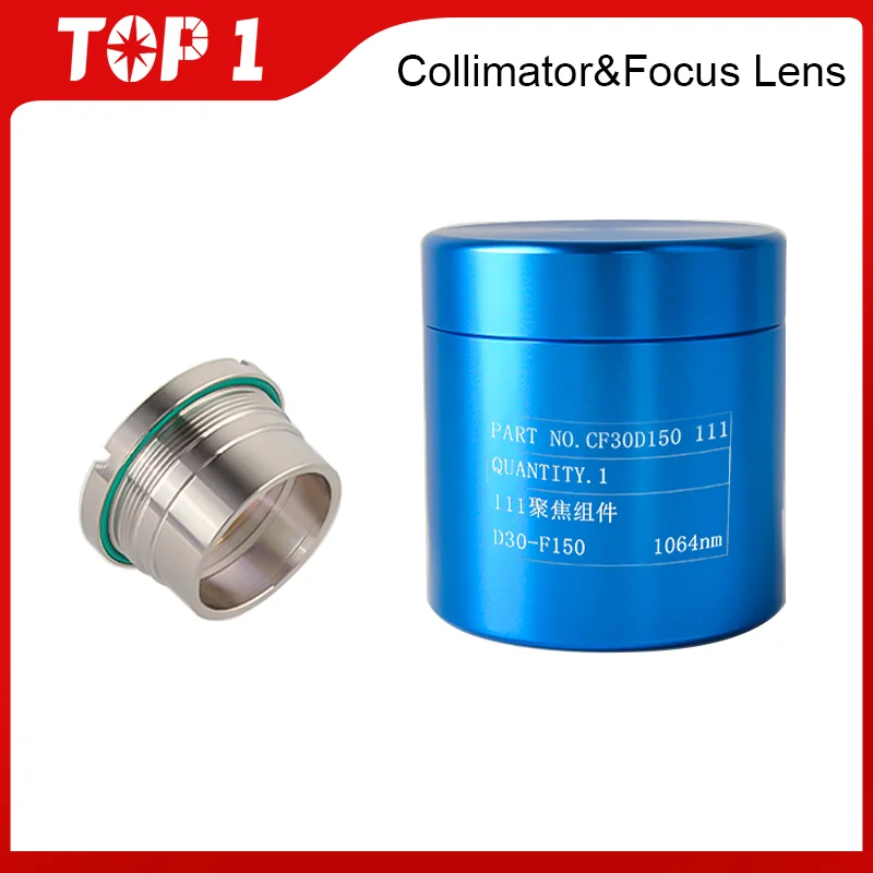 TOP1 Raytools Laser Collimating & Focusing Lens with Holder Set D28 D30 for BT240 BM109 BM111 Fiber Cutting Head Par