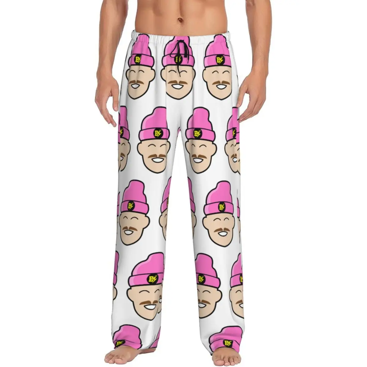 

Custom Billy Bolt Pajama Pants Men Sleepwear Sleep Lounge Bottoms with Pockets