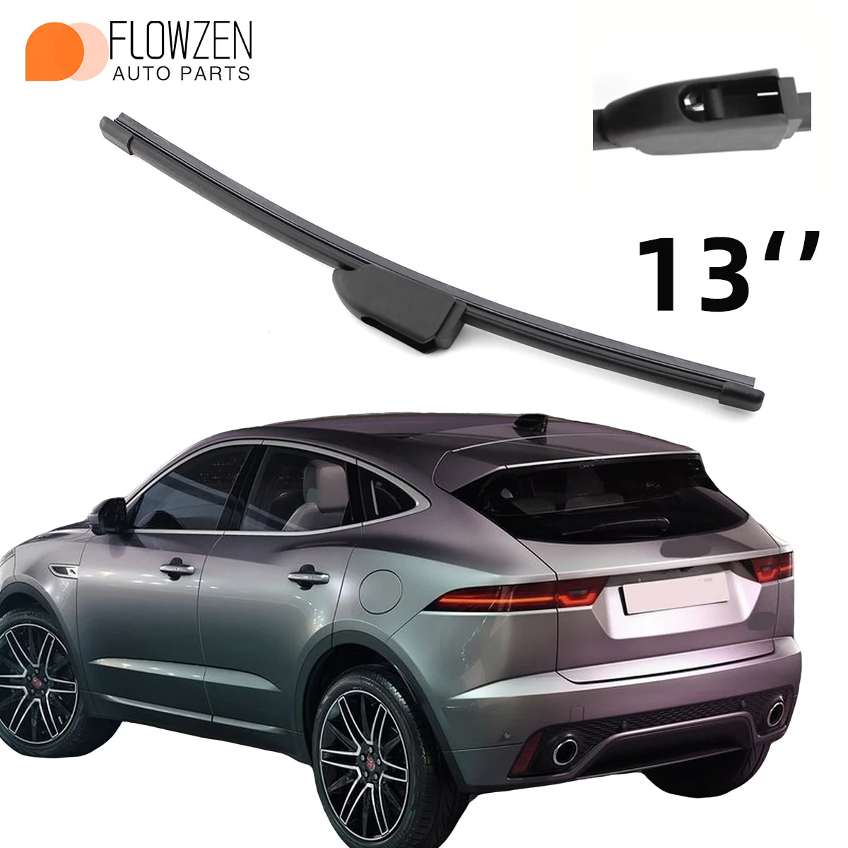 1PC 13 "Heckscheibe Scheibe Wischer Anwendbar Für Jaguar F-Tempo 2017-2020 Jahr der Scheibenwischer klinge Auto Zubehör
