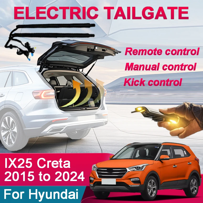 

Electric Motor For Trunk Lift Car Electric Tailgate Power Kit Liftgate Drive Kick Sensor For Hyundai Creta IX25 2015 to 2025