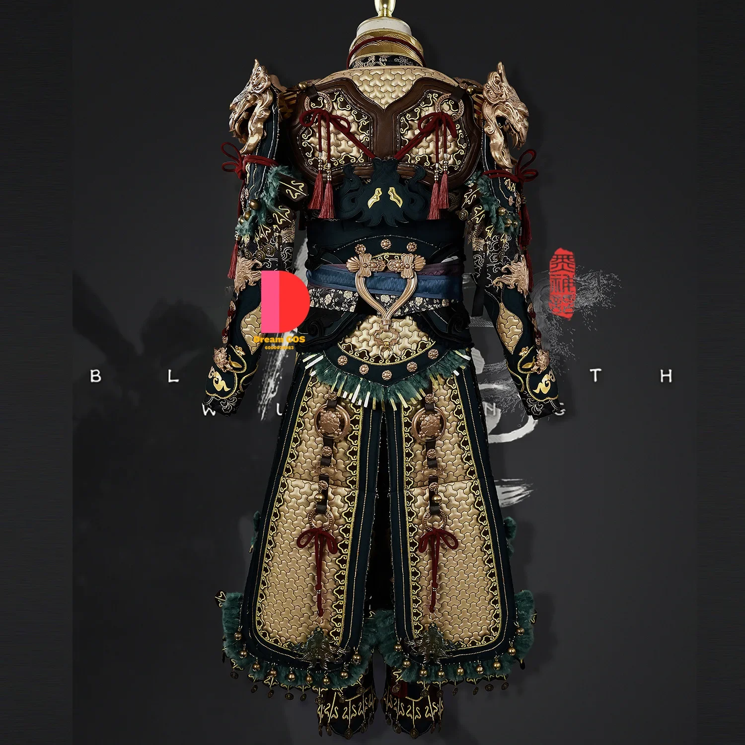 High Quality Game Anime Black Myth Wukong Cosplay Armor Costume Cool COSPLAY Chinese Style Armor Suit Full Set Clothes Love Live