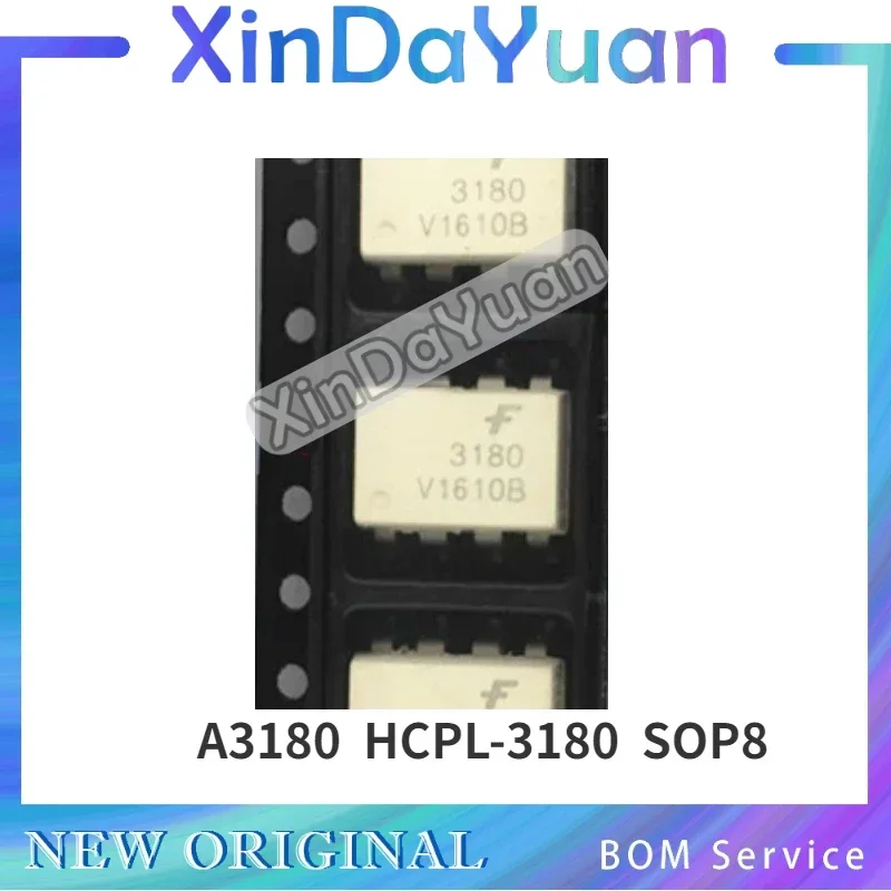 10 قطعة A3180 HCPL-3180 HCPL3180 SOP-8 F3180 FOD3180 #1