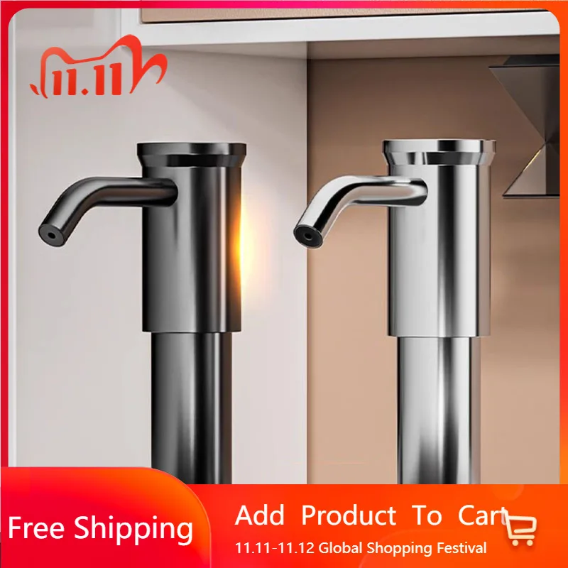 

Дозатор для шампуня из мыльной пены, автоматический кухонный дозатор для шампуня с прозрачной губкой, настенный дозатор Bagno Intelligente, предметы для ванной комнаты