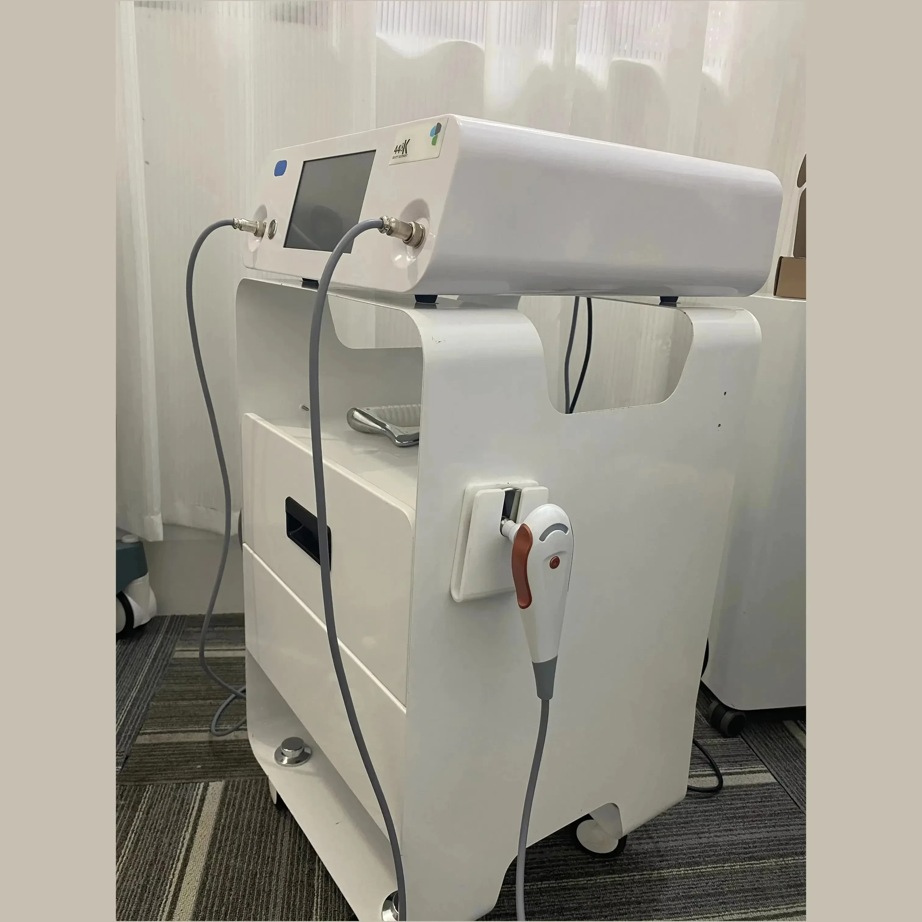 INDIBA Weight Loss Tecartherapy  12CM Under 448khz Tecar the     Deep Health Care System RET CET Machine Penetrates