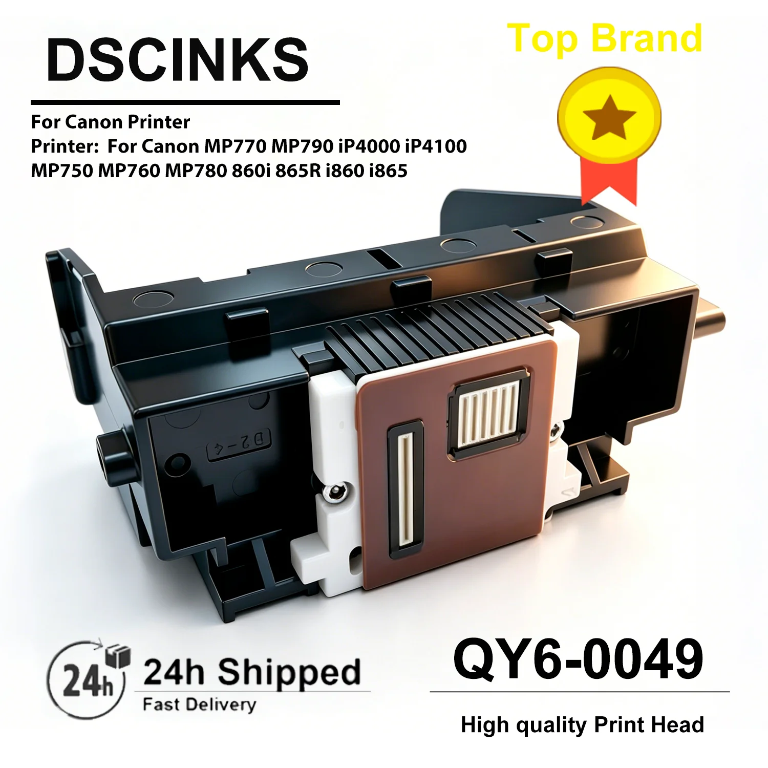 

1PC QY6-0049 Printhead for Canon MP770 MP790 iP4000 iP4100 MP750 MP760 MP780 860i 865R i860 i865 Printer