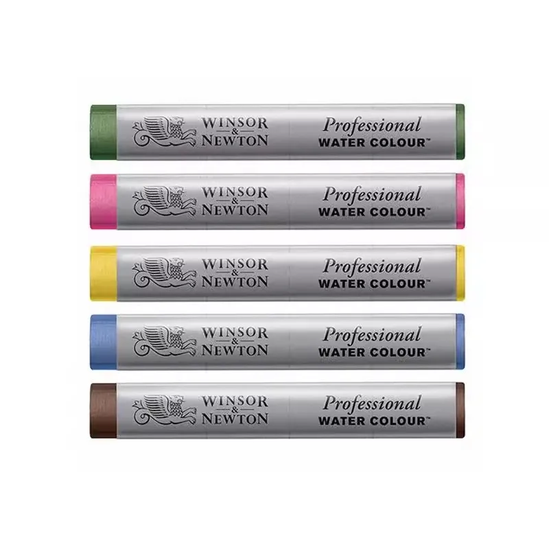 أعواد ألوان مائية صلبة لفنان وندسور نيوتن، رسم احترافي، رسم ألوان مائية رطبة وجافة