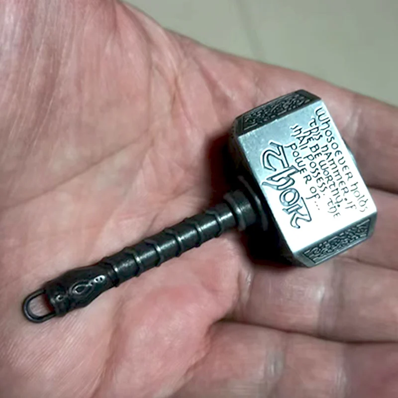 メタルフィジェットスピナーハンマーこまストレス不安ADHD緩和おもちゃティーンボーイズキッズ大人向けクリエイティブギフト