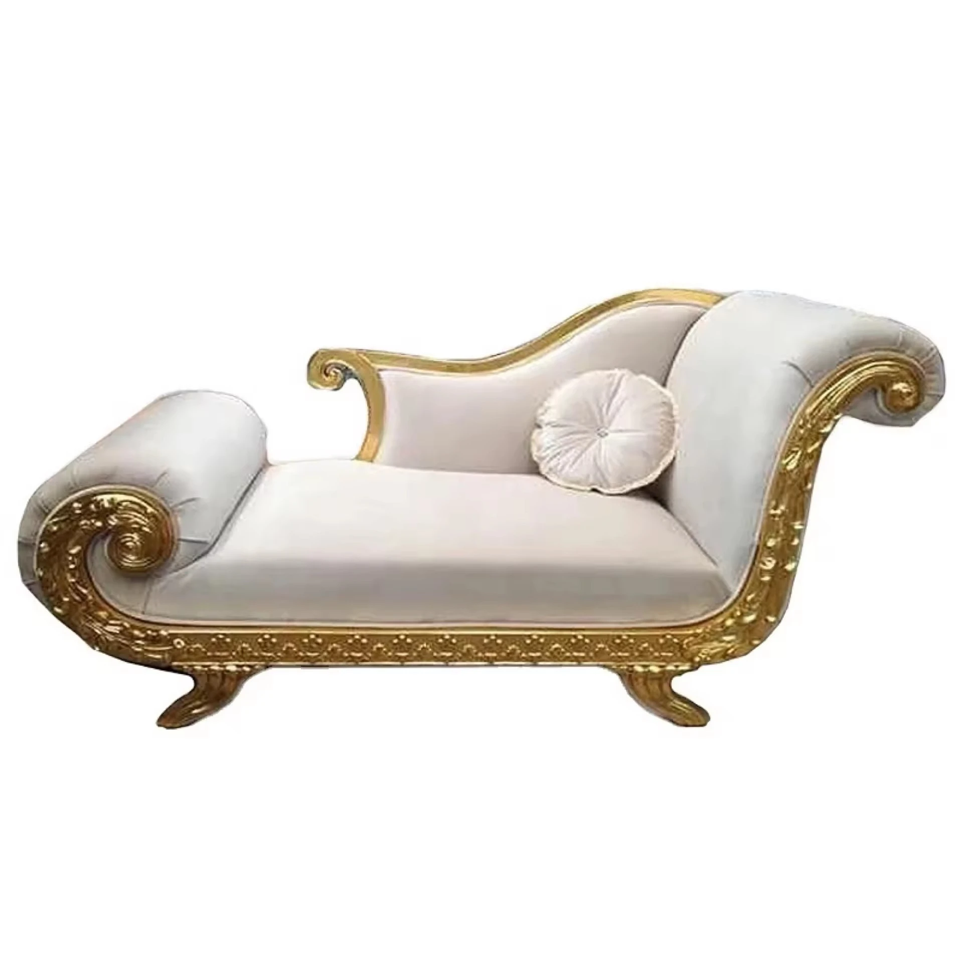 Luxury Living Room King Throne Golden Groom And Bride Wedding Party Hotel Sofa Chair