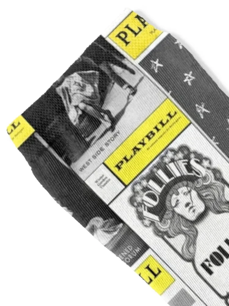 Musical Playbills Socks Stockings man valentine gift ideas Non-slip custom sports Ladies Socks Men's