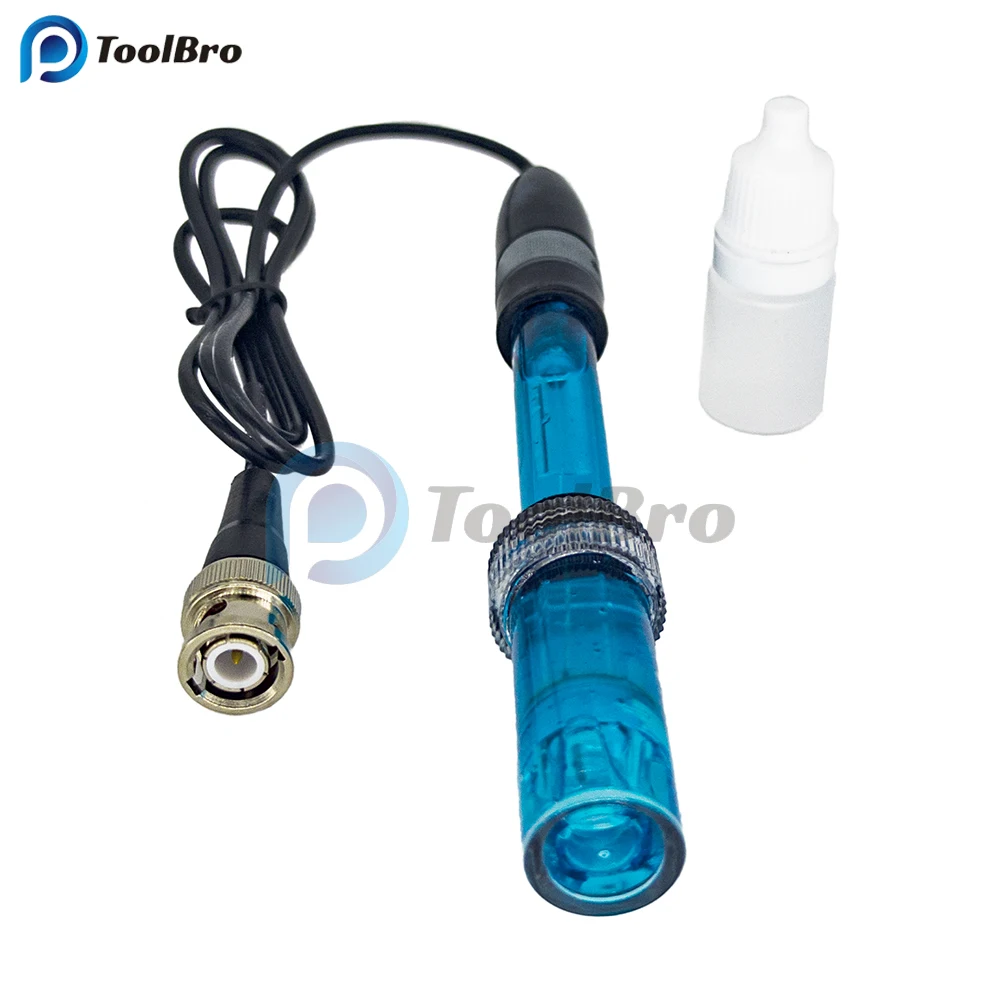 Imagem -04 - Sonda Recarregável do Eletrodo de ph Conector Bnc Controlador ph Sensor do Medidor Testador para Aquário Piscina de Água
