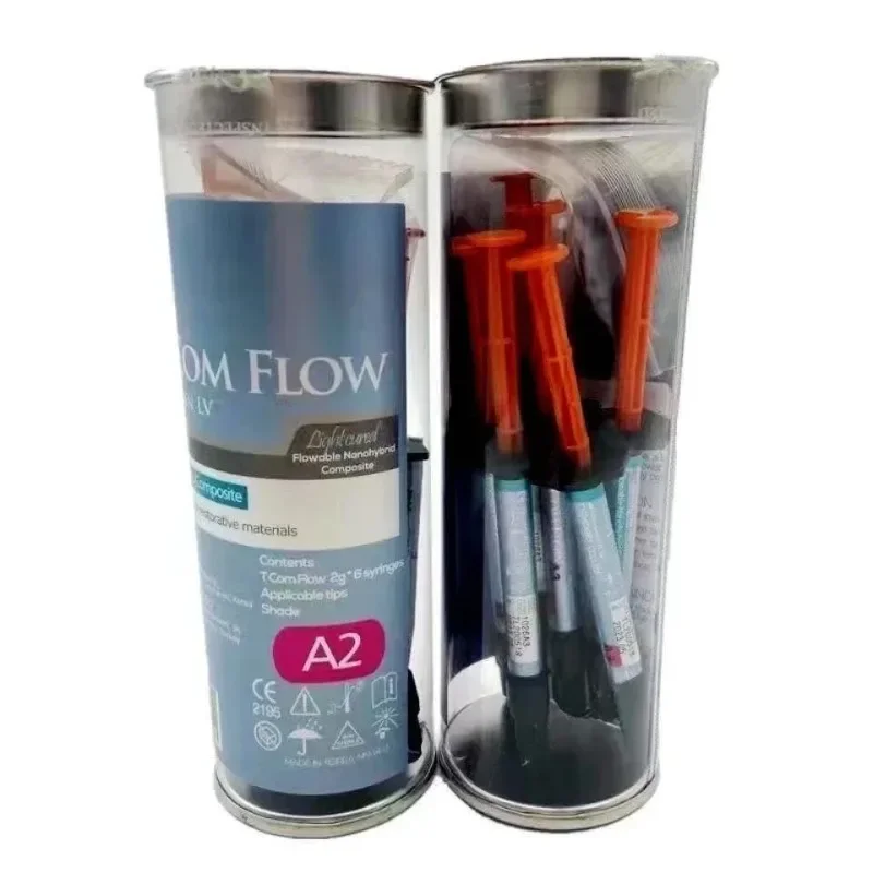 Dentistry Resin Photocuring Composite Flow Material for Oral Cavity Repair Permanent Gap Laboratory Oral Filling Equipment Tools