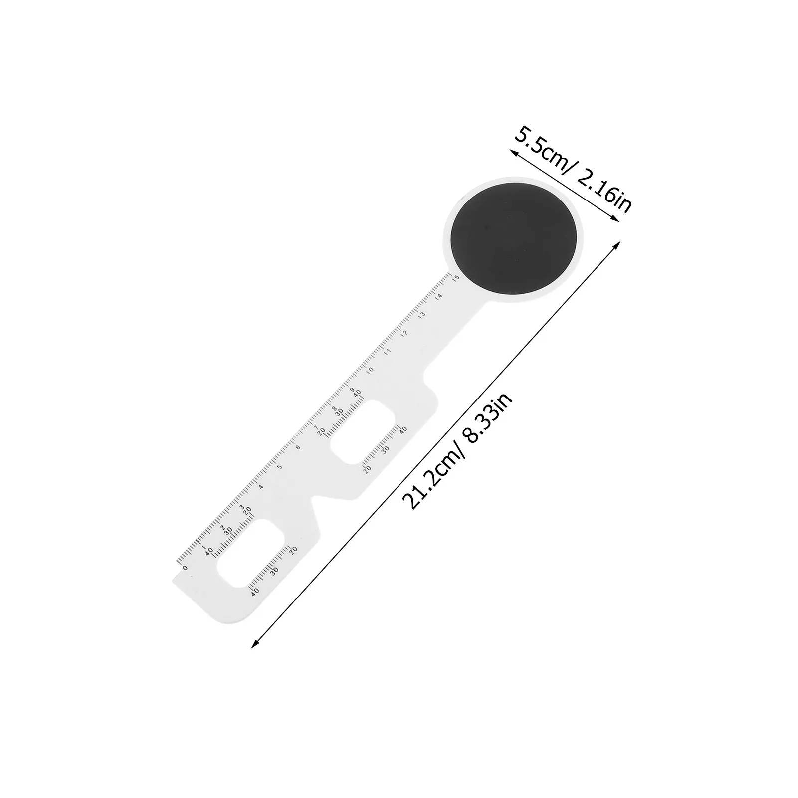 6Pcs Plastic Pupillary Distance Rulers Accurate Eyeglass Pupil Distance Measurement Optical Tools Pd Measuring Device