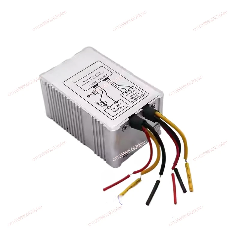 Truck 24V to 12V converter voltage regulator transformer 24V to 12V radio subwoofer solar CD