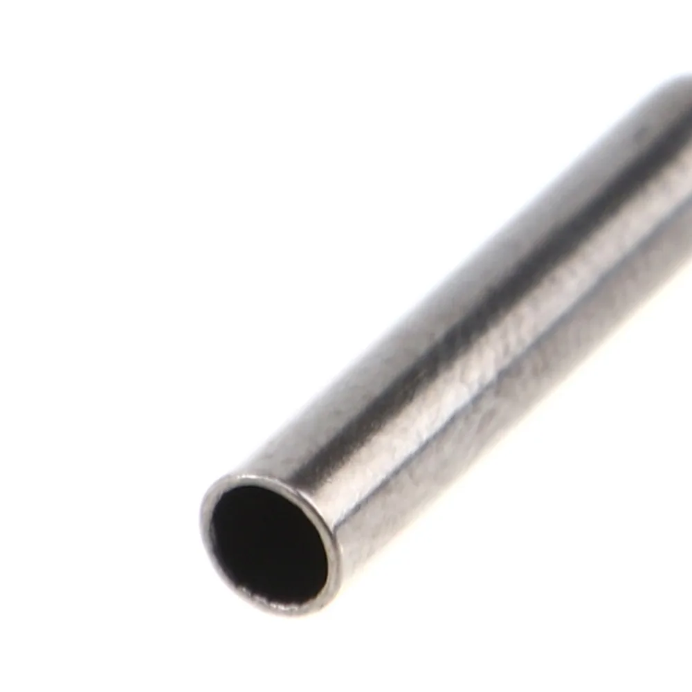 Straight Type Fishing Line Fixed Tube 360 Degree Freely Rotating Copper Float Rest Connect Connect Wear Resistance