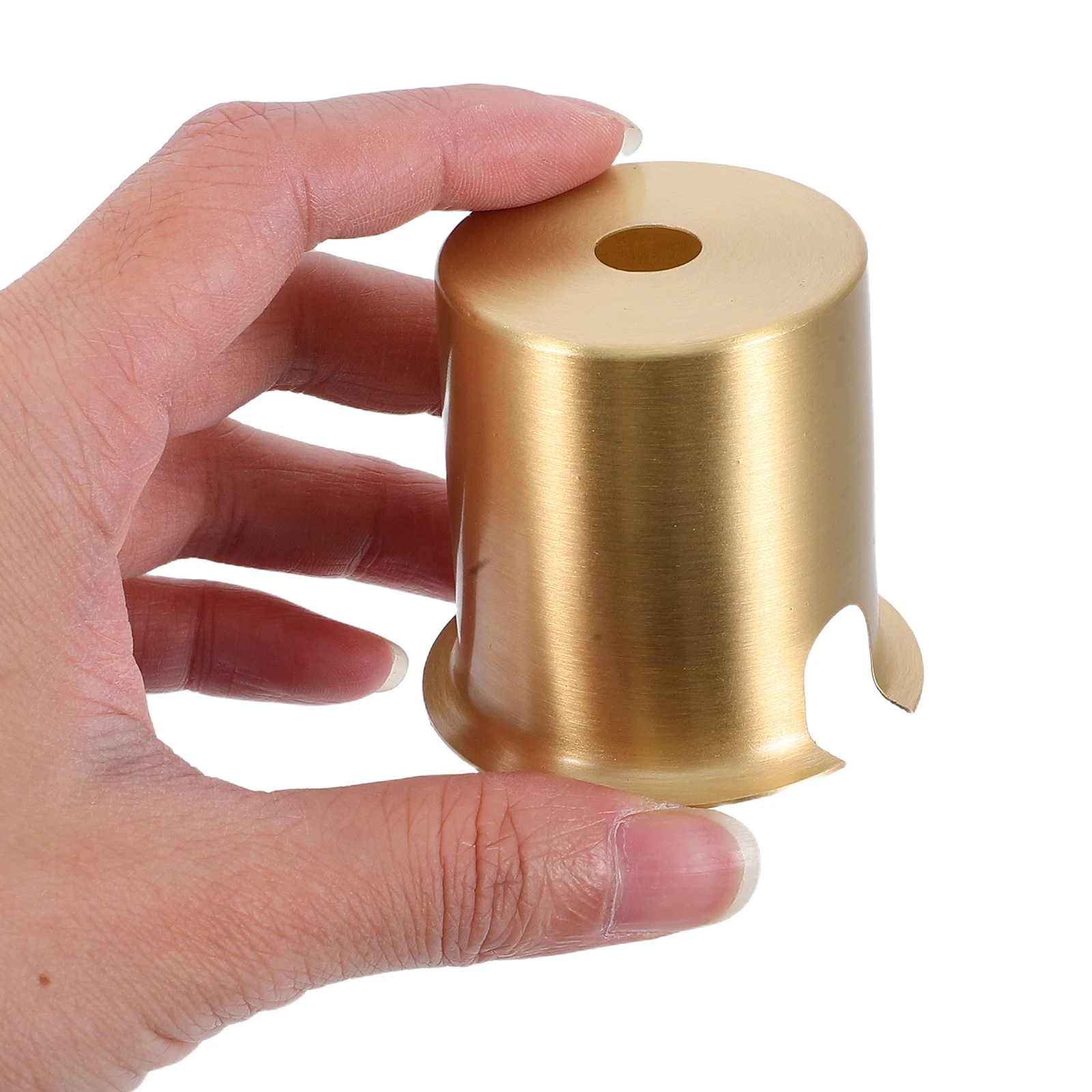 

Pure Cup Copper Table Top Cover Brass Finials Socket Replacement Kit Accessories for Lamps Versatile Use Wide Application